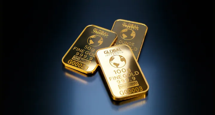 Gold Brick 3 pices