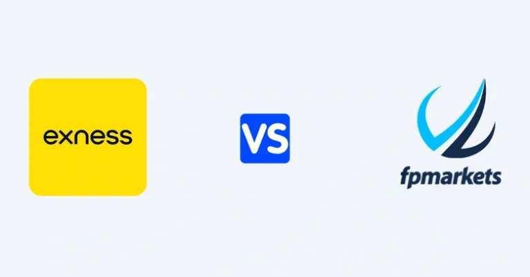 Exness vs fp Markets comparison chart