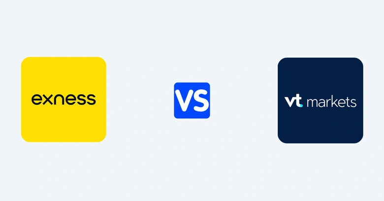 Exness vs vt Markets comparison chart