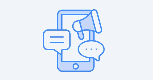 Use a WhatsApp-style mockup or mobile notification image