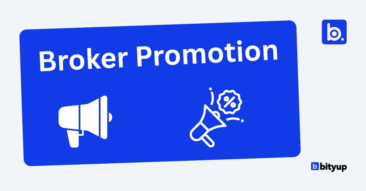 Bityup broker Promotion