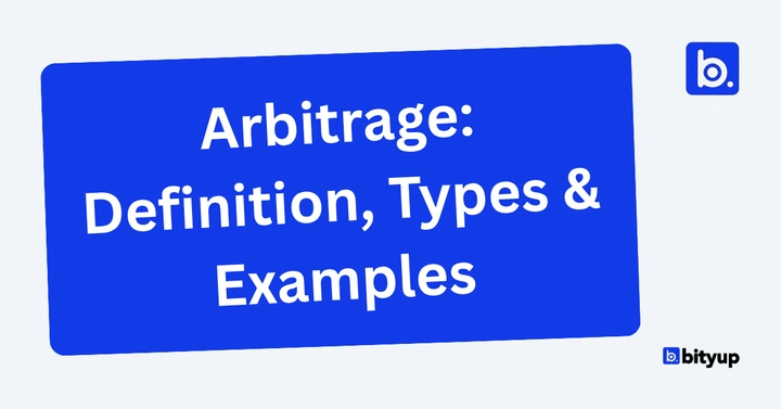 Arbitrage Definition, Types & Examples