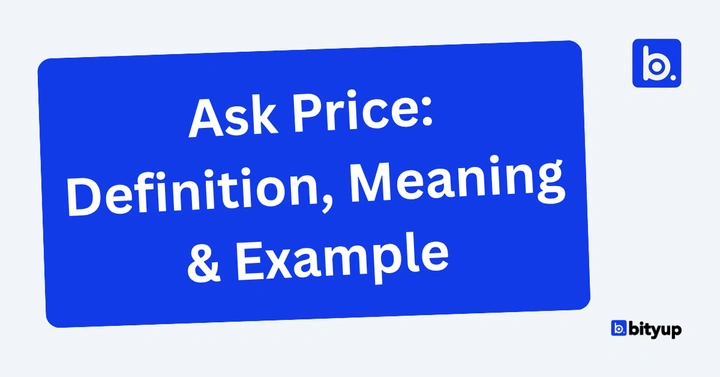 Ask Price Definition, Meaning & Example