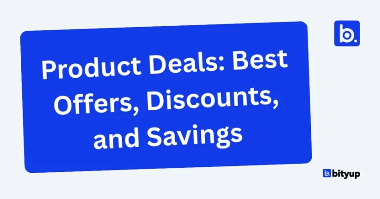 Product Deals Best Offers, Discounts, and Savings
